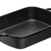 Le Creuset Braadslede 6,6 Liter 37 Cm Gietijzer Mat Zwart -Winkel voor professionele keukenbenodigdheden 0024147246527 20184370002422 gusseisen bratreine 37x29 schwarz 600x600