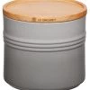 Le Creuset Voorraadpot Met Houten Deksel ø 14 X 12 Cm Aardewerk Mist Grey -Winkel voor professionele keukenbenodigdheden 0630870192231 91044403541099