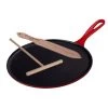 Le Creuset Crêpepan ø 27 Cm Geëmailleerd Gietijzer Kersrood -Winkel voor professionele keukenbenodigdheden 20136270600460