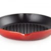 Le Creuset Hoge Grillplaat Rond ø 25 Cm Gietijzer Kersrood -Winkel voor professionele keukenbenodigdheden 20208250600422 min