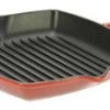 Le Creuset Skillet Grill Vierkant 26 Cm Gietijzer Kersrood -Winkel voor professionele keukenbenodigdheden 3485 38589 1