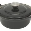 Le Creuset Faitout Braadpan Met Plaatstalen Deksel 1,3 Liter ø 20 Cm Gietijzer Zwart -Winkel voor professionele keukenbenodigdheden 5178 38822 1