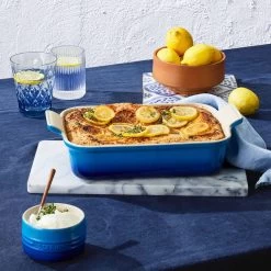 Le Creuset Rechthoekige Ovenschaal 32 X 24 Cm Aardewerk Azure -Winkel voor professionele keukenbenodigdheden 71102322200001 alt5