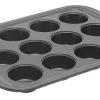 Le Creuset Pâtiliss Bakvorm Voor 12 Muffins Staal Zwart -Winkel voor professionele keukenbenodigdheden 8139 51491 1