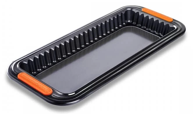 Le Creuset Pâtiliss Rechthoekige Taartvorm Met Uitneembare Bodem 33 X 13 Cm Staal Zwart 3 Le Creuset Pâtiliss Rechthoekige Taartvorm Met Uitneembare Bodem 33 X 13 Cm Staal Zwart