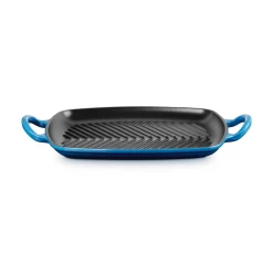 Le Creuset Rechthoekige Grill 30 Cm Gietijzer Azure -Winkel voor professionele keukenbenodigdheden au2