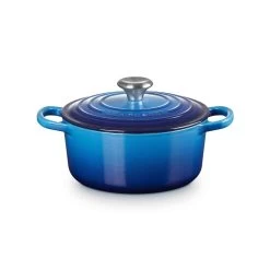 Le Creuset Signature Braadpan 3,3 Liter ø 22 Cm Gietijzer Azure -Winkel voor professionele keukenbenodigdheden braadpan2 1 2