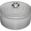 Le Creuset Signature Braadpan Rond 3,3 Liter ø 22 Cm Gietijzer Mist Grey -Winkel voor professionele keukenbenodigdheden brater rund 22 cm perlgrau le creuset 21177225412430.1517907380