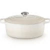 Le Creuset Signature Braadpan Ovaal 4,7 Liter ø 29 Cm Gietijzer Meringue -Winkel voor professionele keukenbenodigdheden gietijzeren ovale braadpan in meringue 29cm 4 7l 5 1612772610