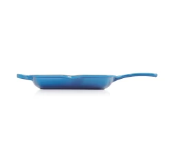 Le Creuset Vierkante Grill 30 Cm Gietijzer Azure -Winkel voor professionele keukenbenodigdheden grill2