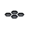 Le Creuset Hexagon Serveerschaaltje 9,5 Cm Aardewerk Zwart 4 Stuks -Winkel voor professionele keukenbenodigdheden hexagon serveerschaaltjes ebbenzwart 4 stuks 5 1631123792 600x600