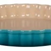 Le Creuset Taartvorm ø 28 Cm Aardewerk Caribbean Blue -Winkel voor professionele keukenbenodigdheden lc 20180820 us ps 09937 18