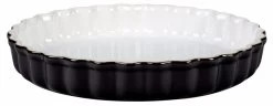 Le Creuset Taartvorm ø 28 Cm Aardewerk Glanzend Zwart
