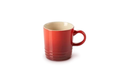 Le Creuset Espressomok 100 Ml Aardewerk Kersrood -Winkel voor professionele keukenbenodigdheden lc 20190212 zs ps fs 70305100600099 001