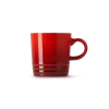 Le Creuset Espressomok 100 Ml Aardewerk Kersrood -Winkel voor professionele keukenbenodigdheden lc 20190212 zs ps fs 70305100600099 003