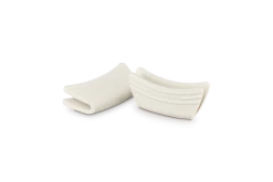 Le Creuset Handvatten 12 X 6,5 Cm Silicone Meringue 2 Stuks
