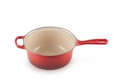 Le Creuset 2-in-1 Steelpan 2,3 Liter ø 22 Cm Gietijzer Kersrood -Winkel voor professionele keukenbenodigdheden lc 20200512 fr ps fs 25044220602460 002