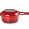 Le Creuset 2-in-1 Steelpan 2,3 Liter ø 22 Cm Gietijzer Kersrood -Winkel voor professionele keukenbenodigdheden lc 20200512 fr ps fs 25044220602460 007