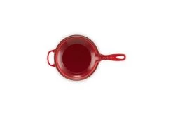 Le Creuset 2-in-1 Steelpan 2,3 Liter ø 22 Cm Gietijzer Kersrood -Winkel voor professionele keukenbenodigdheden lc 20200512 fr ps fs 25044220602460 016