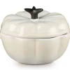 Le Creuset Minipan Pompoen 350 Ml Aardewerk Meringue -Winkel voor professionele keukenbenodigdheden lc 20200703 zs ps fs 61802357160003 001