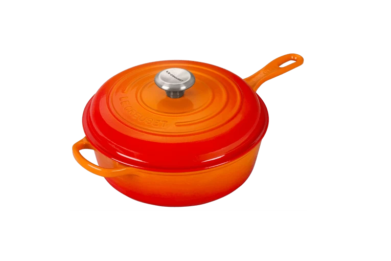 Le Creuset Signature Cassadou Braadpan ø 26 Cm Gietijzer Vulcanique