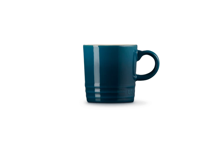 Le Creuset Espressomok 100 Ml Aardewerk Deep Teal 5 Le Creuset Espressomok 100 Ml Aardewerk Deep Teal - Afbeelding 3