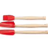 Le Creuset Spatelset Silicone Kersrood 3-delig -Winkel voor professionele keukenbenodigdheden lc 20201218 zs ps fs 42830000600007 001