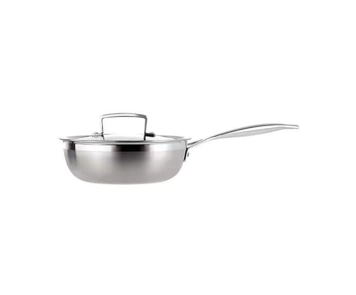 Le Creuset Magnetik Chef's Pan Met Anti-aanbaklaag ø 24 Cm Rvs 3 Le Creuset Magnetik Chef's Pan Met Anti-aanbaklaag ø 24 Cm Rvs