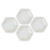 Le Creuset Hexagon Serveerschaaltje 9,5 Cm Aardewerk Meringue 4 Stuks -Winkel voor professionele keukenbenodigdheden lc 20210614 zs ps fs 69259957160030 003 1