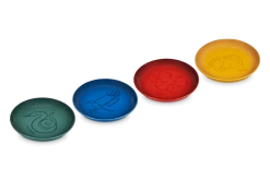 Le Creuset Harry Potter™ Hogwarts™ Houses Gebaksborden Aardewerk 4-delig