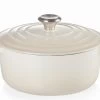 Le Creuset Signature Braadpan 2,4 Liter 20 Cm Gietijzer Meringue -Winkel voor professionele keukenbenodigdheden le creuset br ter rund signature 20cm meringue 1 7347955 1
