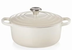 Le Creuset Signature Braadpan 5,3 Liter ø 26 Cm Gietijzer Meringue