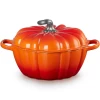 Le Creuset Pompoen Braadpan ø 24 Cm Gietijzer Vulcanique -Winkel voor professionele keukenbenodigdheden le creuset braadpan pompoen 24 cm 37 ltr