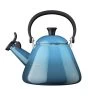 Le Creuset Kone Fluitketel 1,6 Liter Staal Deep Teal -Winkel voor professionele keukenbenodigdheden le creuset kone fluitketel 1 6 liter staal deep teal