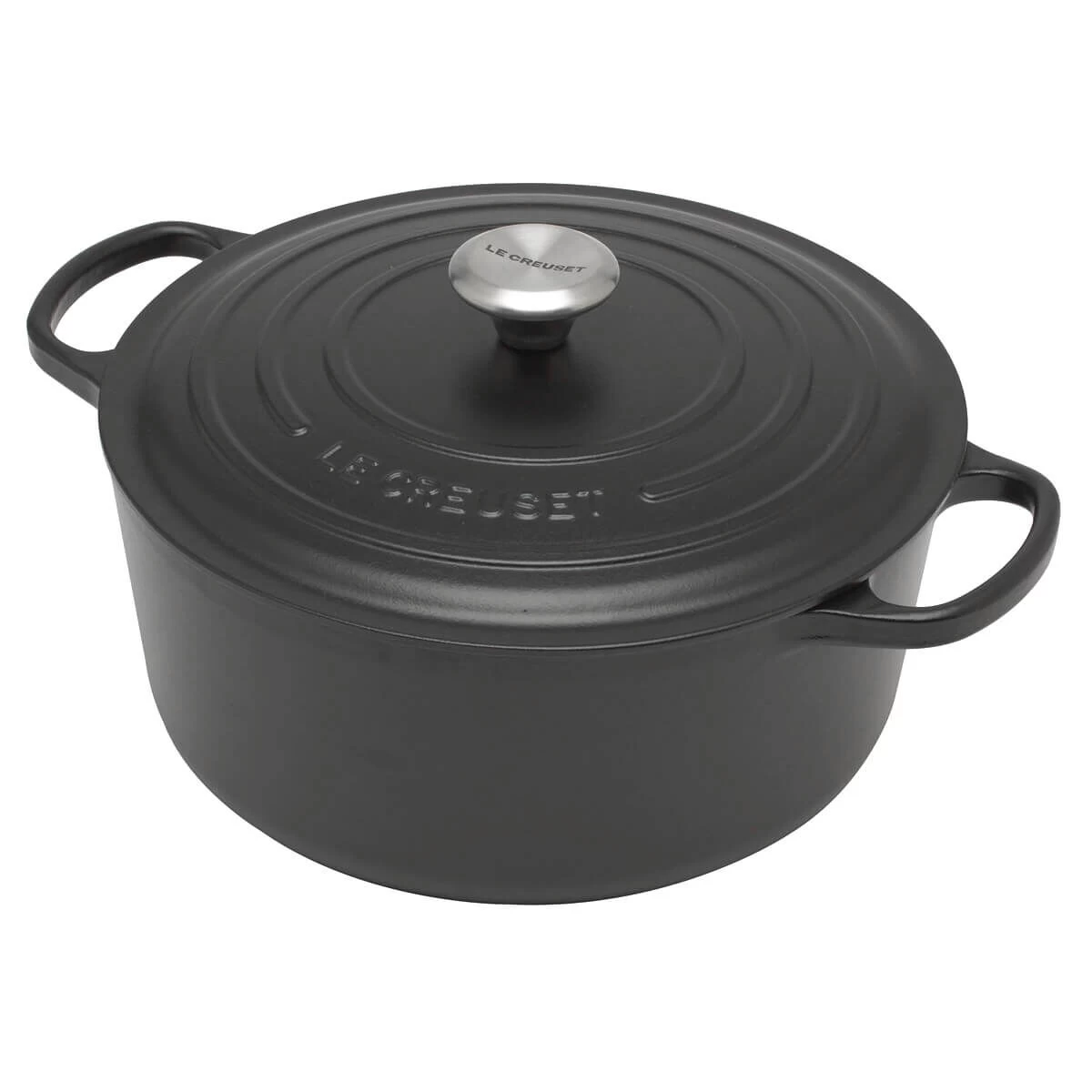 Le Creuset Signature Braadpan 5,3 Liter ø 26 Cm Gietijzer Matzwart