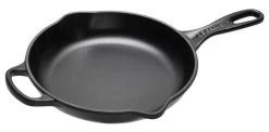 Le Creuset Skillet Koekenpan ø 20 Cm Gietijzer Mat Zwart -Winkel voor professionele keukenbenodigdheden lecreuset brat und servierpfanne 16cm signature schwarz5940033cc5ad3