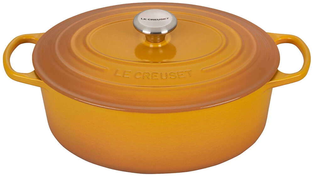 Le Creuset Signature Braadpan Ovaal 6,3 Liter ø 31 Cm Gietijzer Nectar