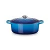 Le Creuset Signature Braadpan Ovaal 4,1 Liter ø 27 Cm Gietijzer Azure -Winkel voor professionele keukenbenodigdheden ovaal 1 3